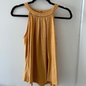 Cable & Gauge sleeveless swing blouse